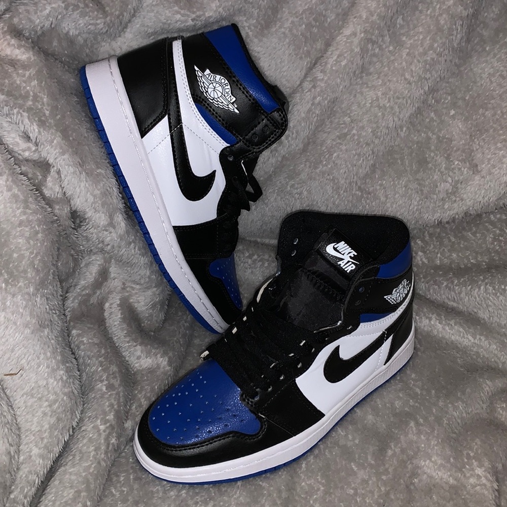 🌻 Retro, High, “Royal Toe” (NO BOX)